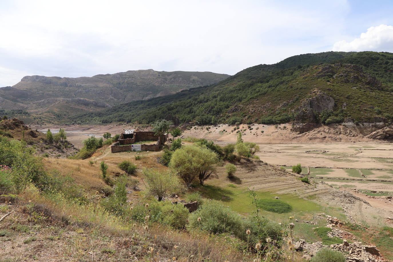 En la misma fecha de 2021 contaba con el doble de agua embalsada