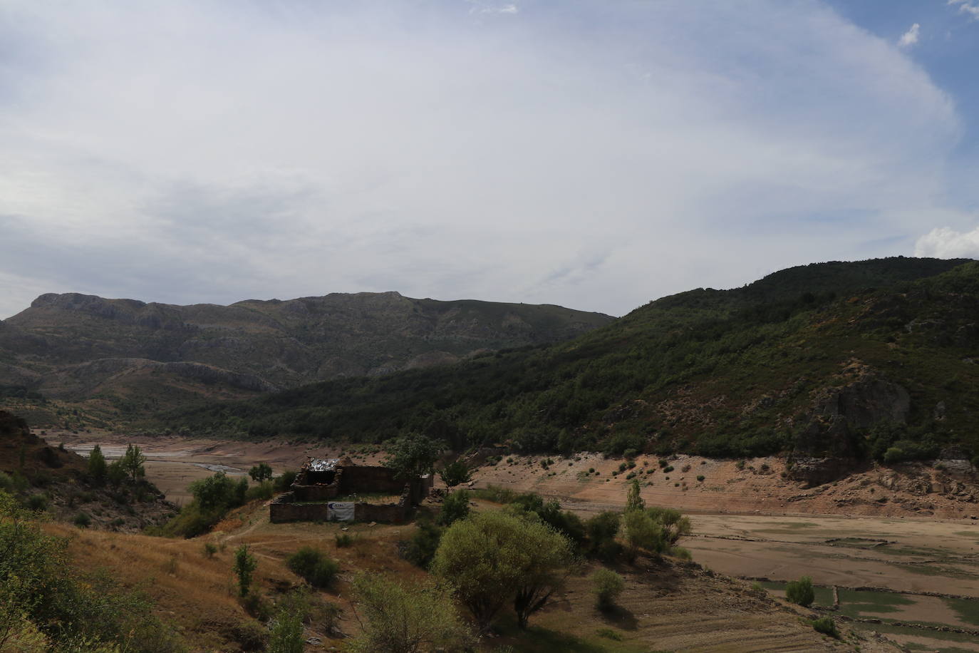 En la misma fecha de 2021 contaba con el doble de agua embalsada