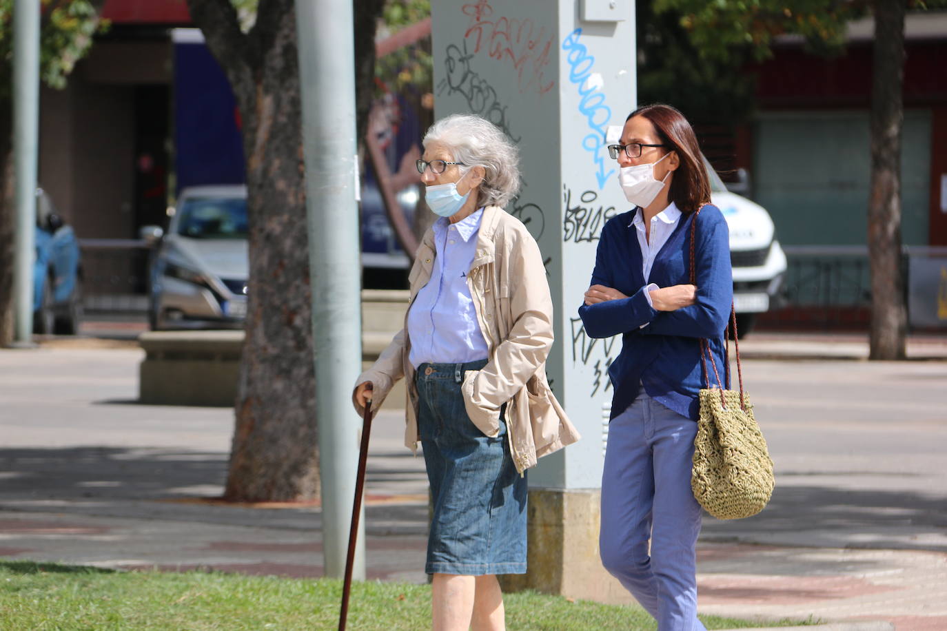 Fotos: Un verano más fresco se deja sentir en la capital leonesa