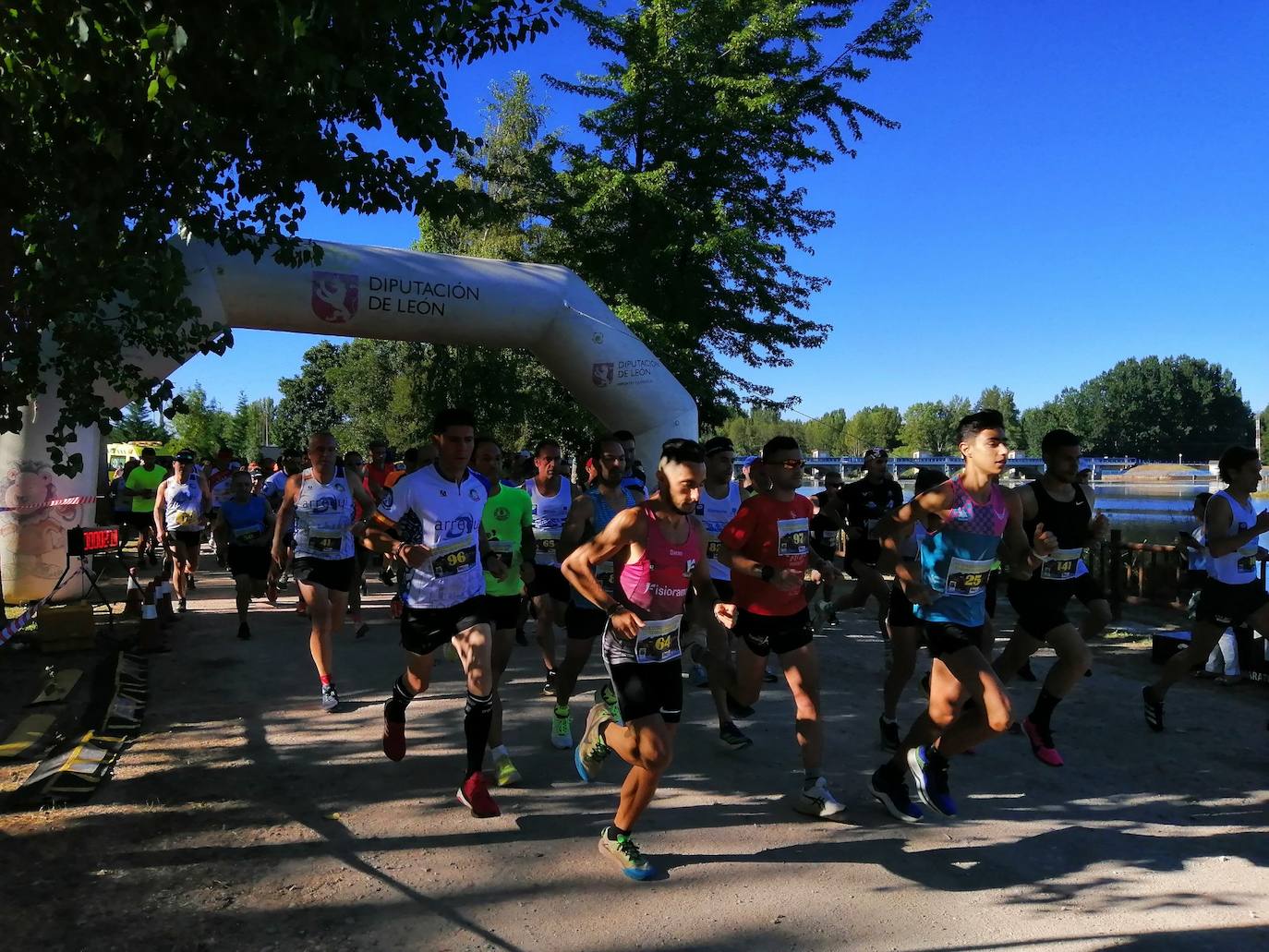 La VIII Carrera Popular de Santa Marina del Rey. 