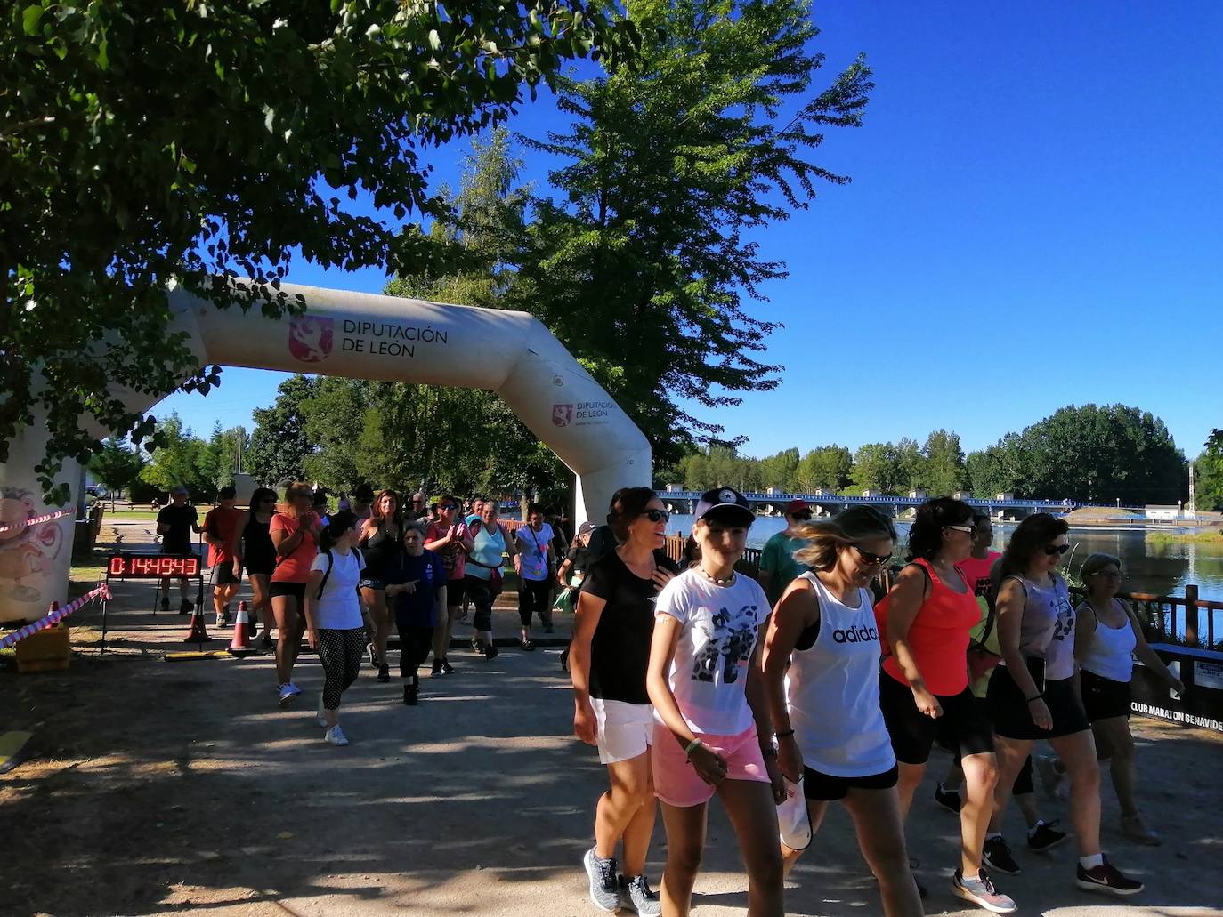 La VIII Carrera Popular de Santa Marina del Rey. 