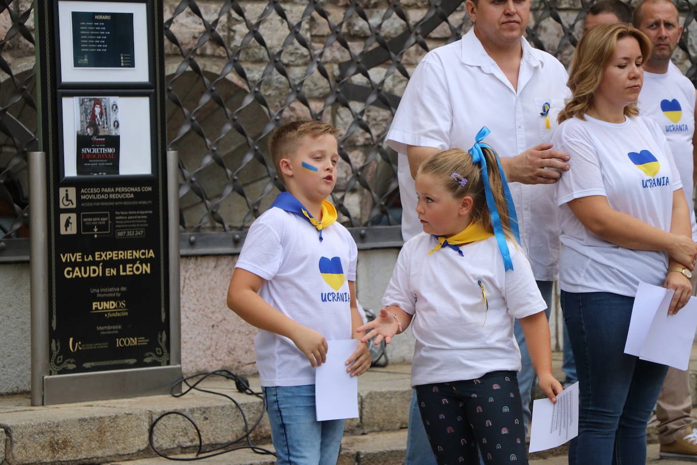 Galería. Concentración por el Día de la Independencia de Ucrania. 