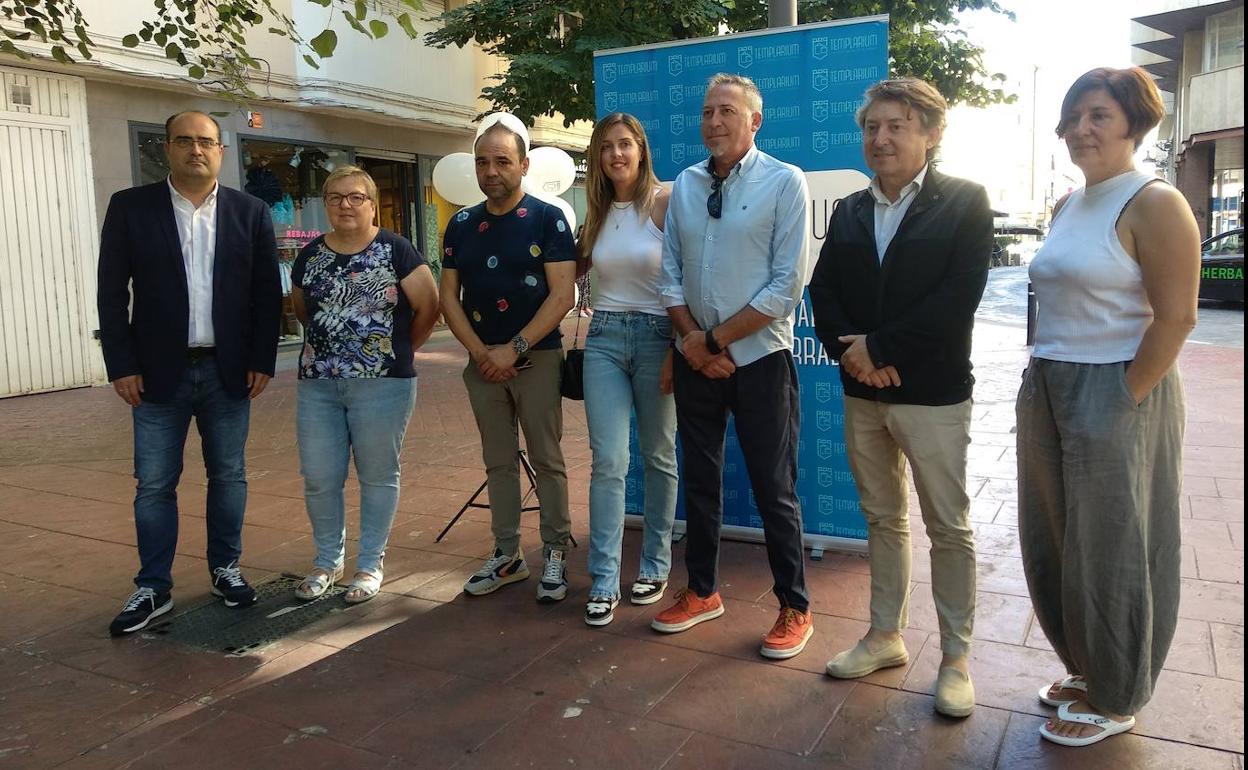 Inauguración de la Feria de las Rebajas de Templarium. 