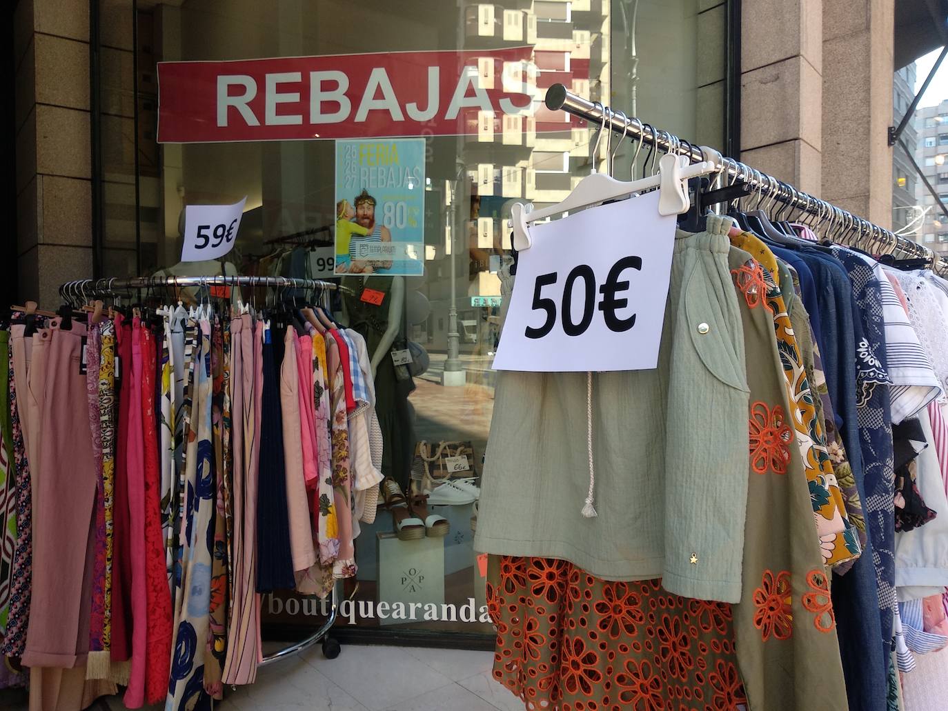 Inaguración de la Feria de las Rebajas de Templarium en Ponferrada.