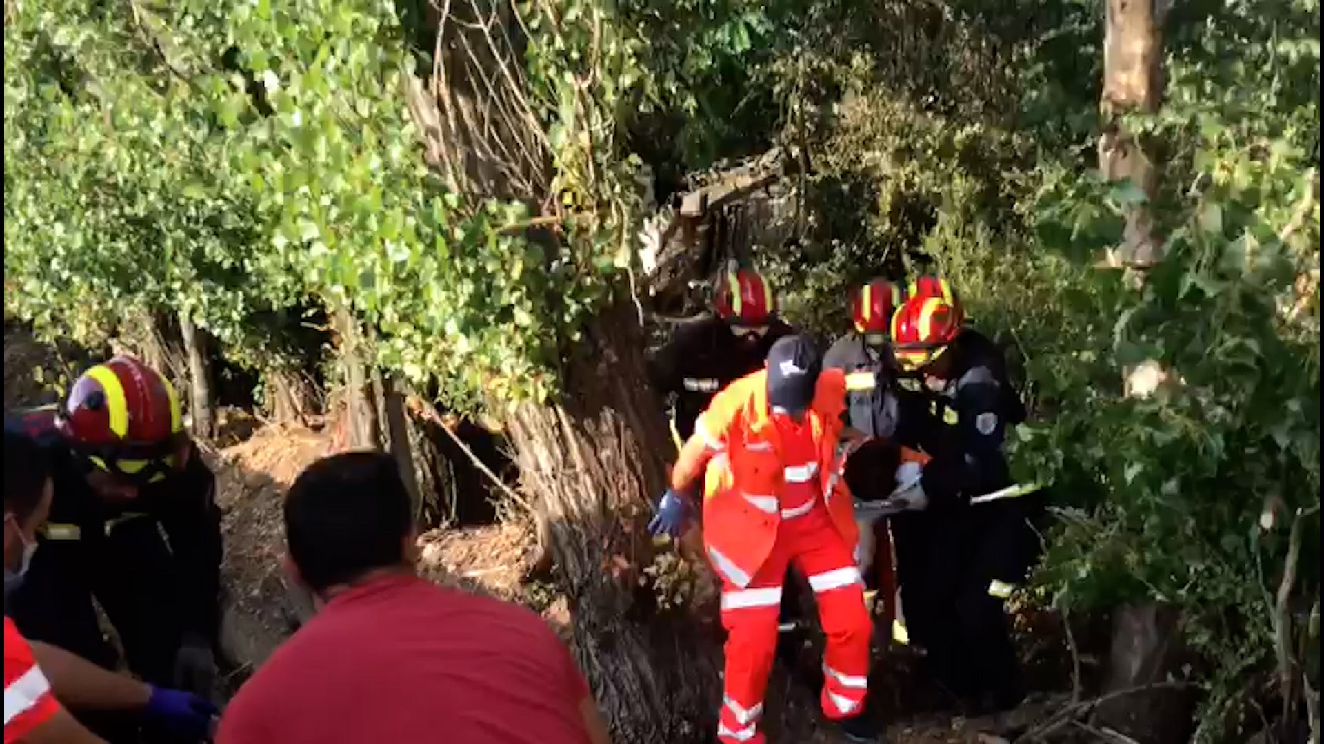 Accidente en San Andrés del Rabanedo