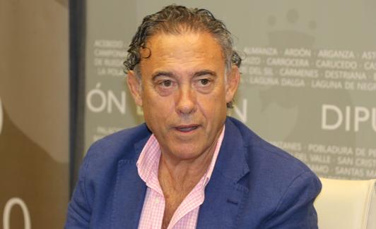 Felipe Llamazares, director general de la Diputación.