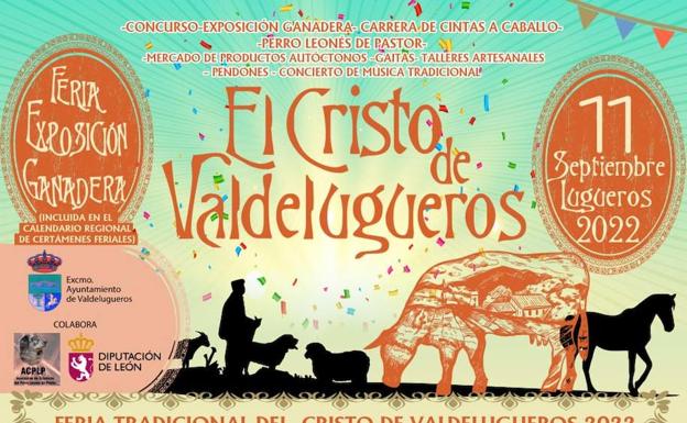 El próximo 11 de septiembre se celebrará la feria de El Cristo de Valdelugeuros.