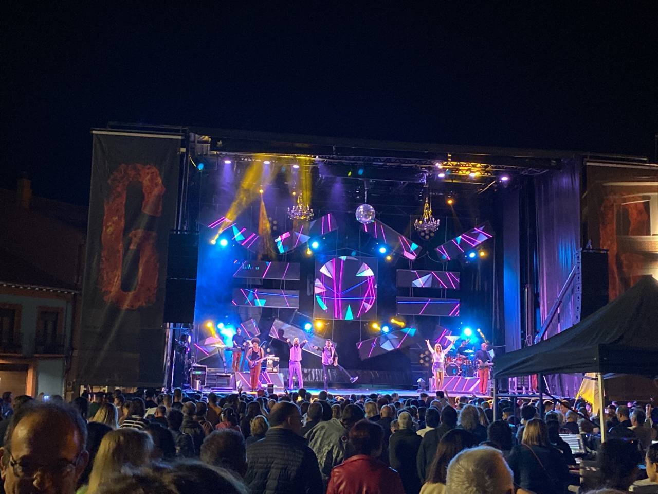 Primer día de fiestas patronales en Valencia de Don Juan.