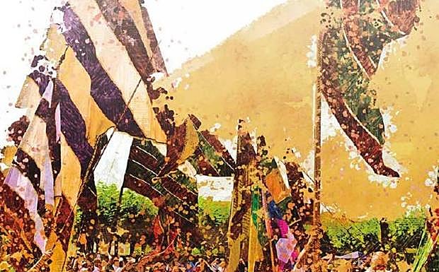 Cartel de las fiestas de Santa María del Páramo.