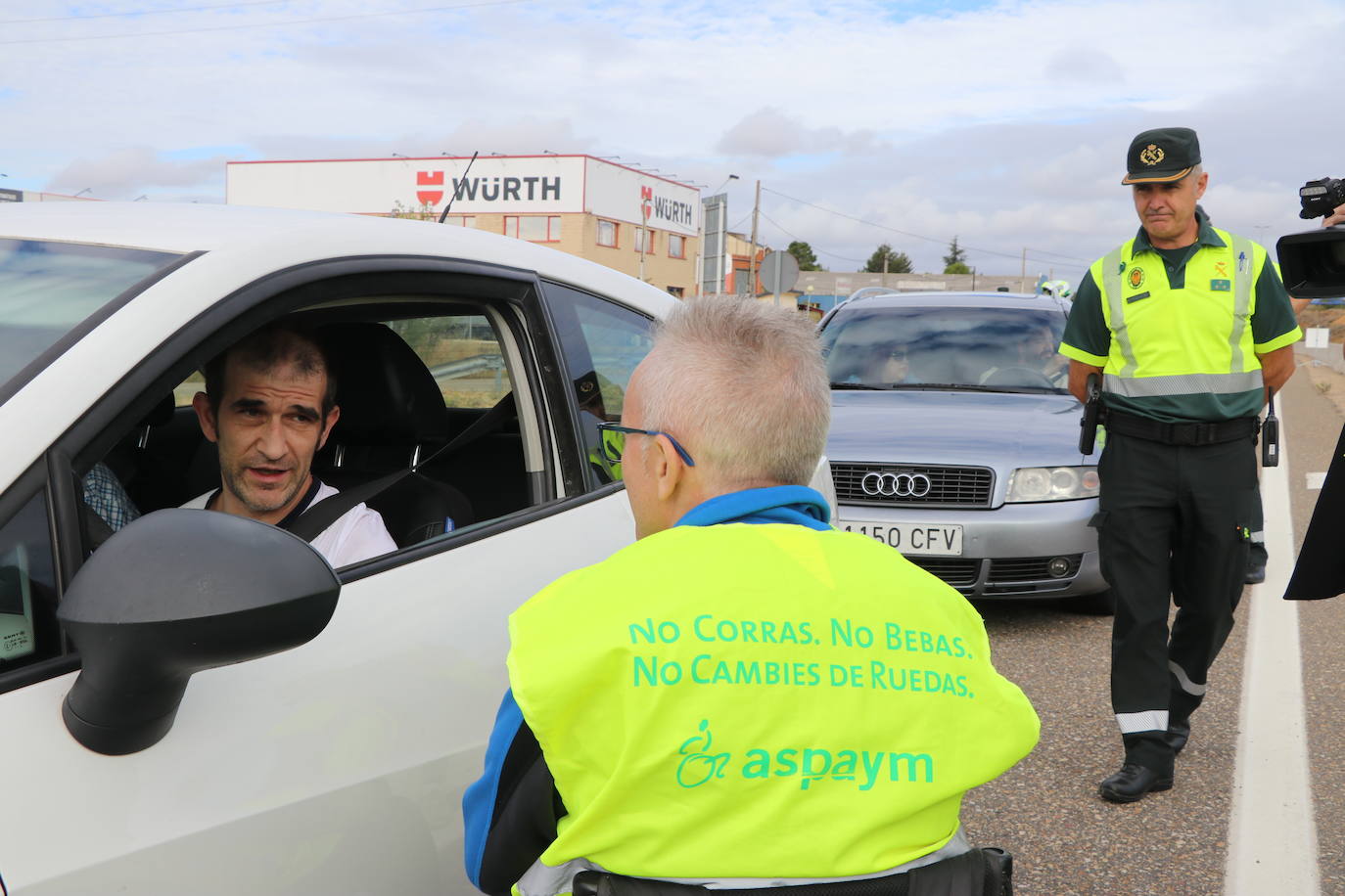 Campaña de control y vigilancia de distracciones al volante en León