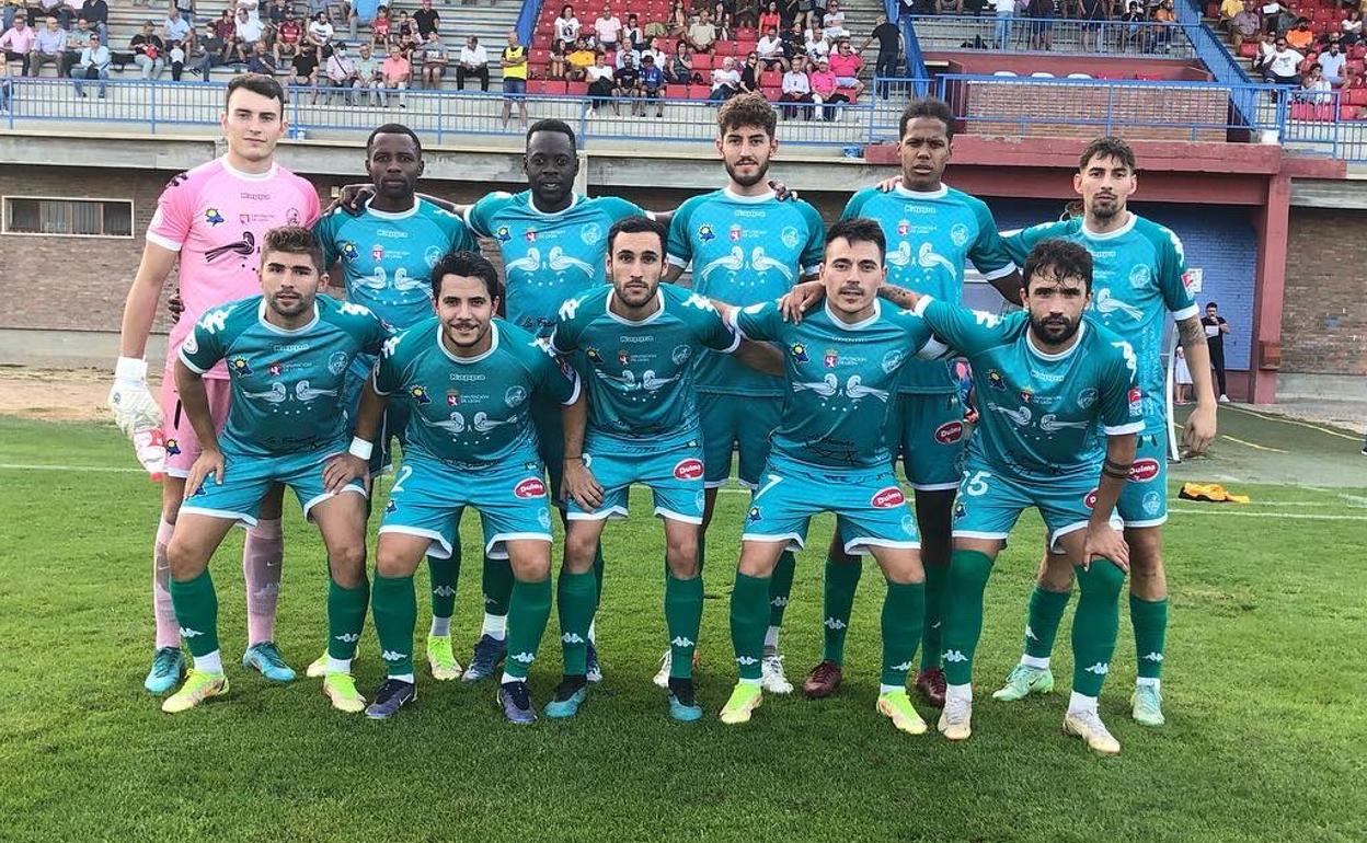 Once del Atlético Astorga en este primera partido de la temporada.