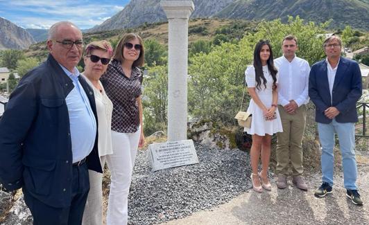 Homenaje al médico Antonio Gutiérrez.