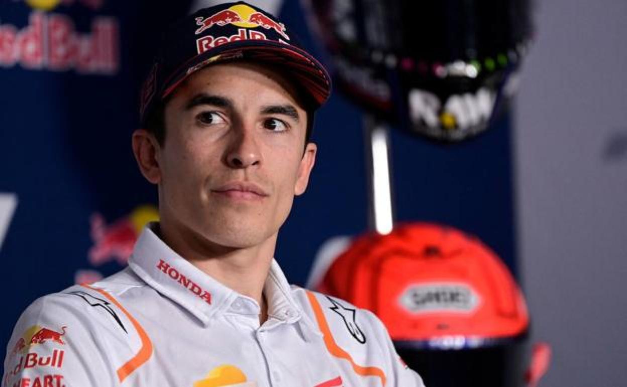 El piloto de Honda Marc Márquez. 