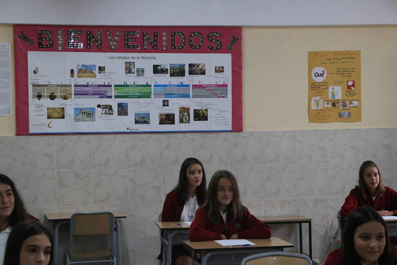 Inicio de curso para los alumnos de la ESO y Bachillerato del colegio Leonés.