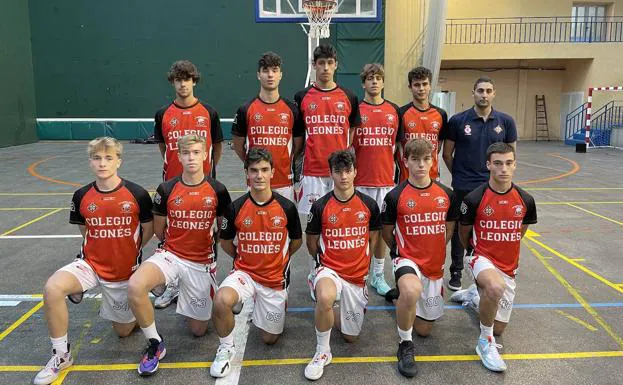 Equipo masculino de baloncesto.