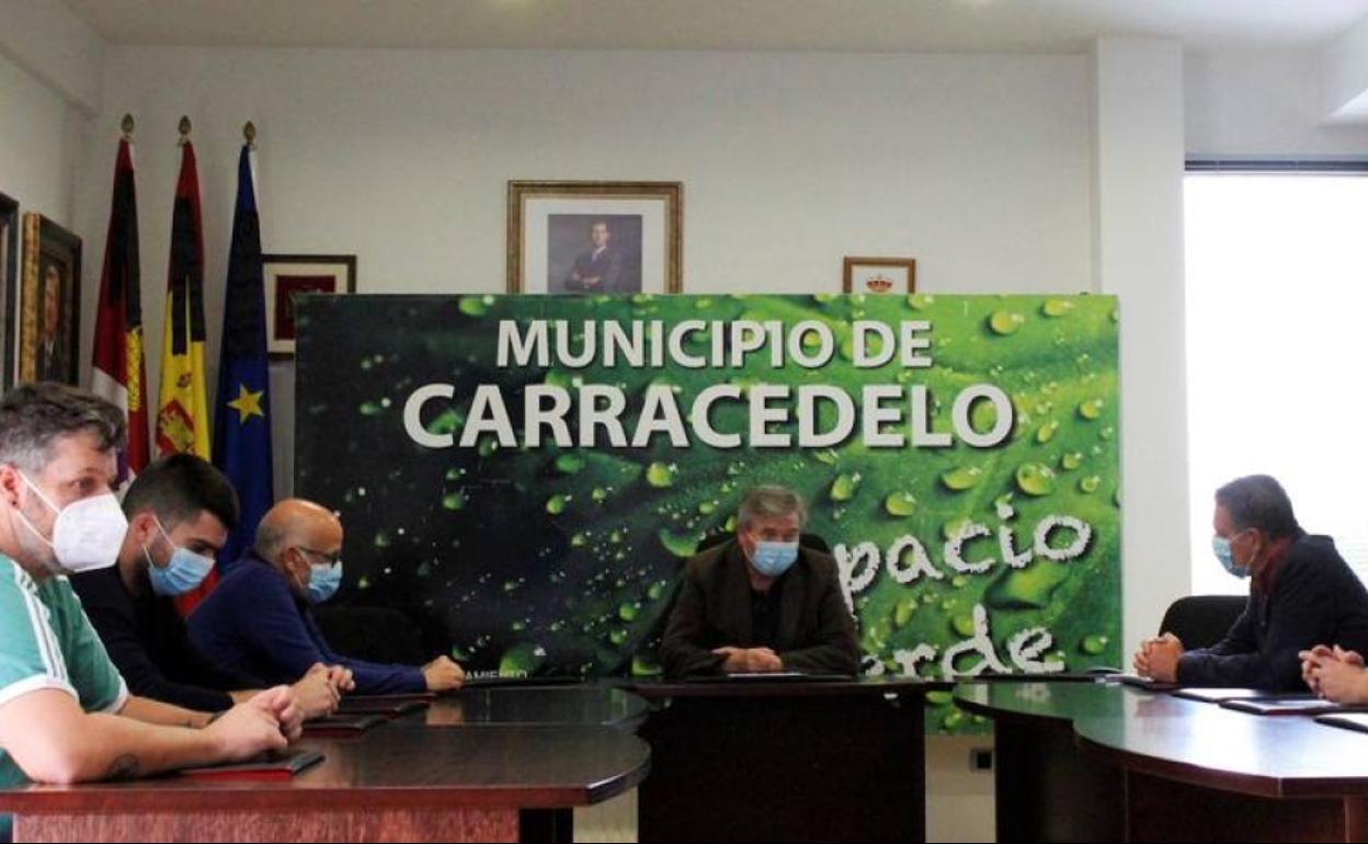 Sede del Ayuntamiento de Carracedelo.