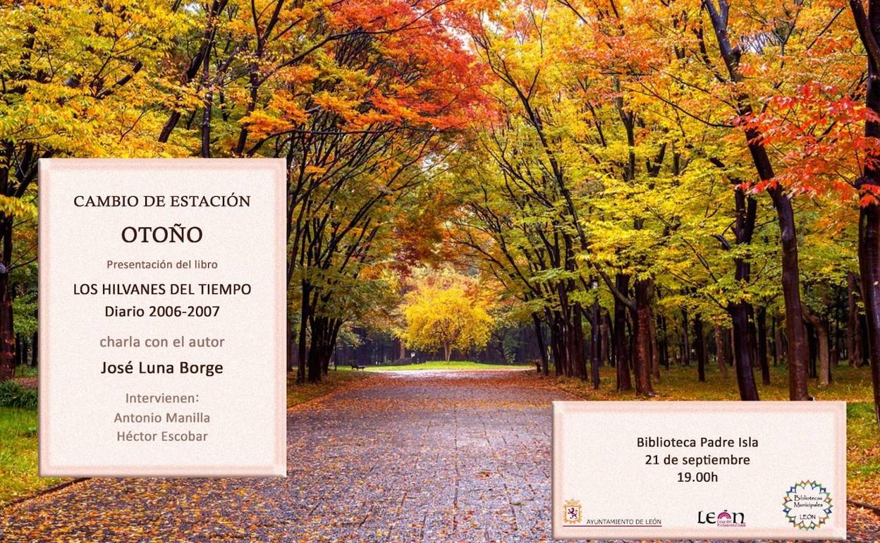 Cartel promocional de la presentación de «Los Hilvanes del Tiempo».