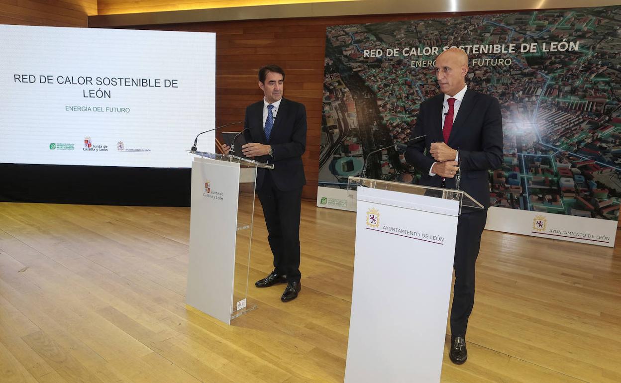 Presentación del proyecto para crear una red de calor sostenible en la ciudad de León.