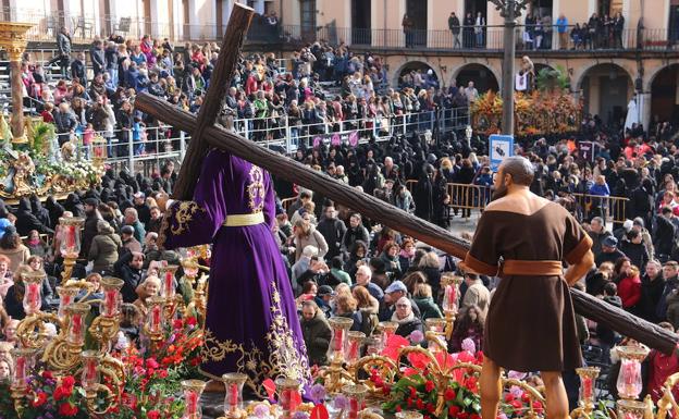 La imagen de Nuestro Padre Jesús Nazareno será una de las que procesionen en la magna del sábado en León.