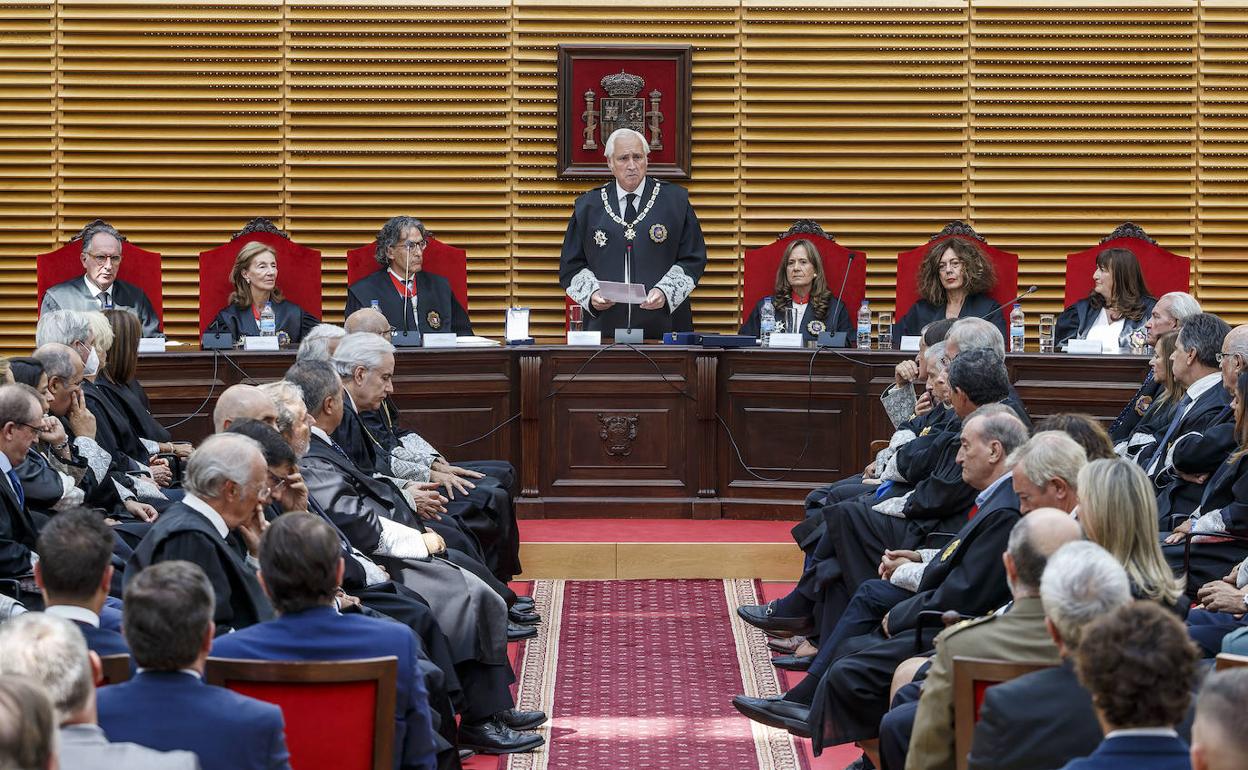 El presidente del TSJCyL.