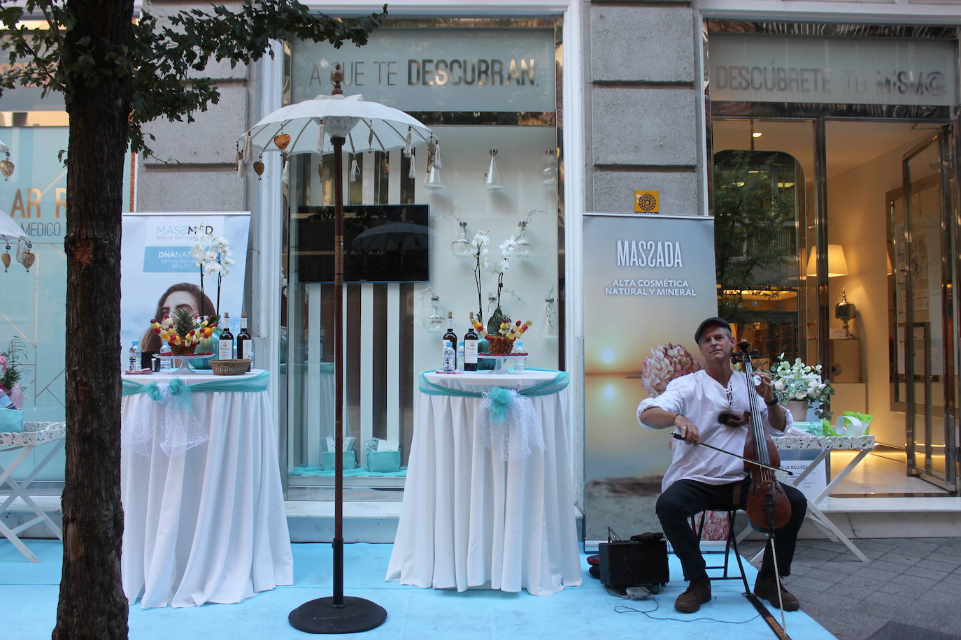 Las actividades especiales durante el jueves y el viernes en el centro de Pilar Rojo por la semana de la belleza. 