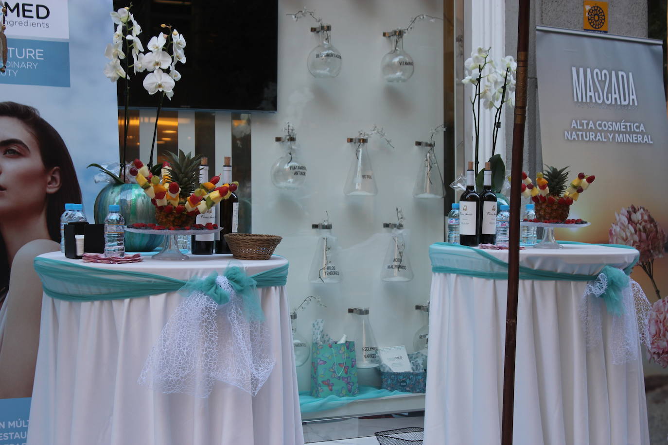 Las actividades especiales durante el jueves y el viernes en el centro de Pilar Rojo por la semana de la belleza. 