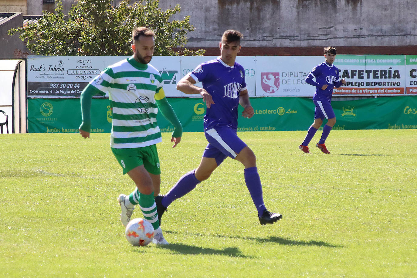 El conjunto leonés recibe en Los Dominicos al cuadro palentino en la tercera jornada de la temporada.