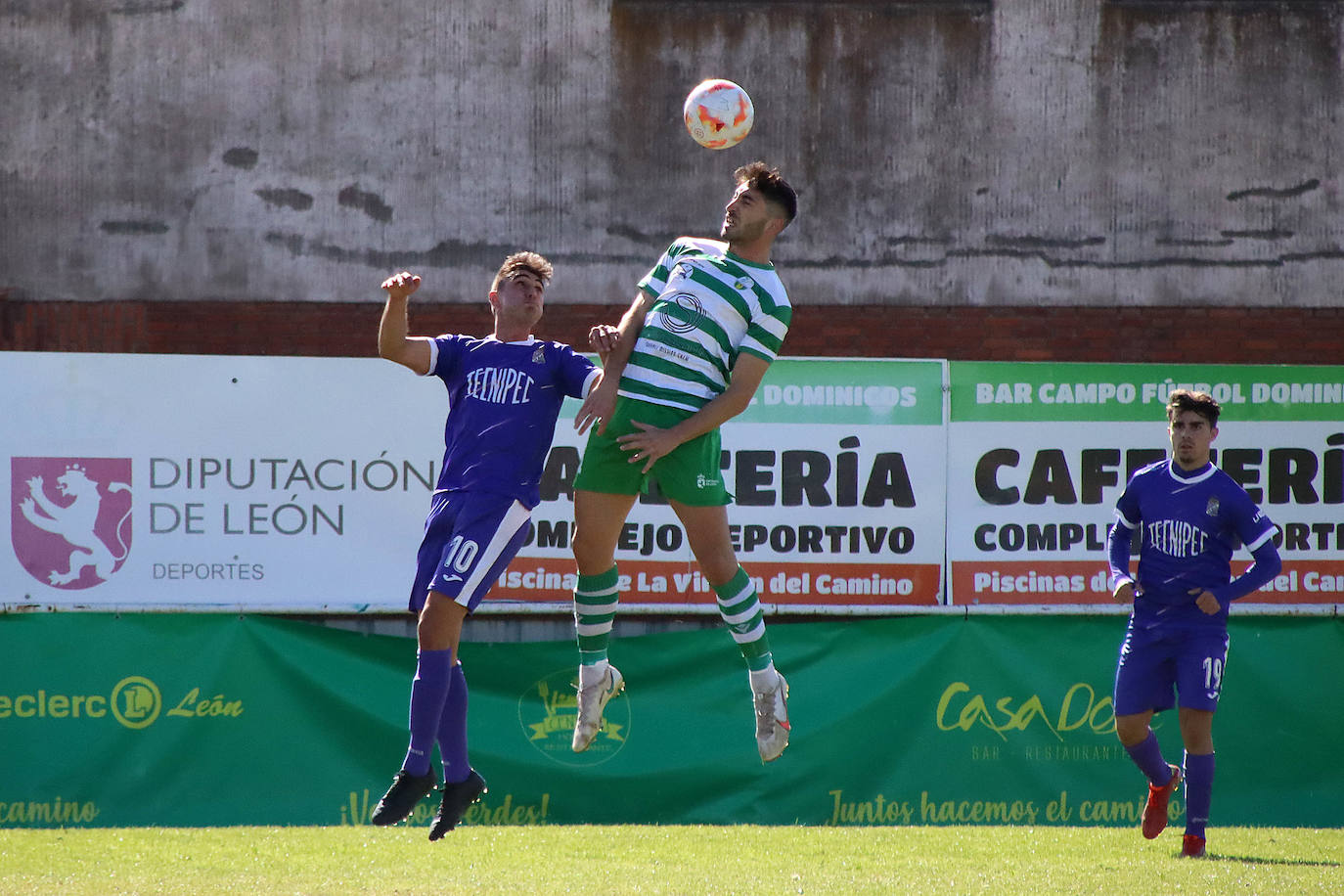 El conjunto leonés recibe en Los Dominicos al cuadro palentino en la tercera jornada de la temporada.