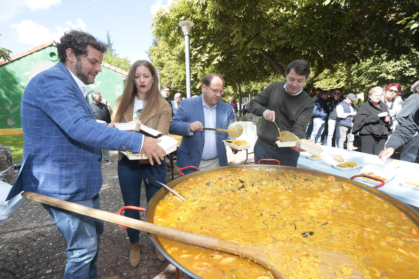 Actos del PP en La Bañeza. 