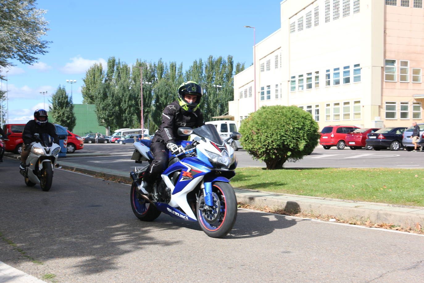 Salida de la manifestación, tras la concentración en el Palacio de los Deportes. 