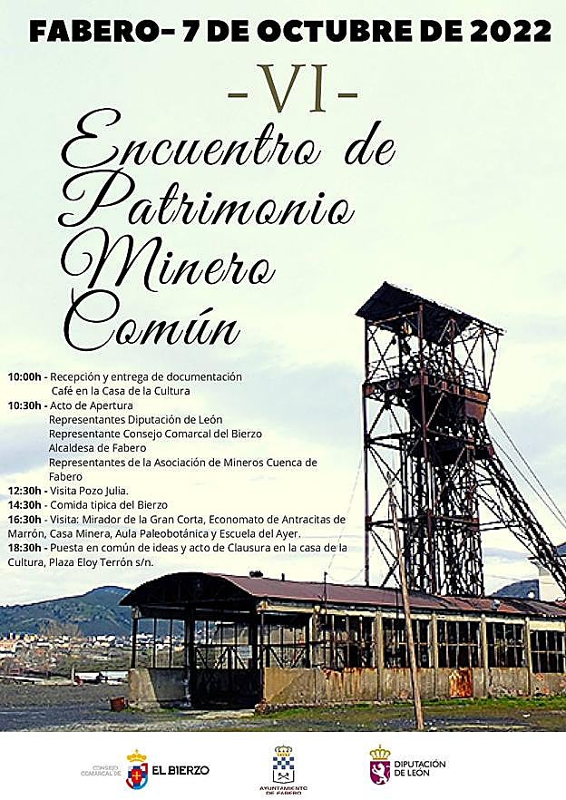 Encuentro de patrimonio Minero Común en Fabero. 