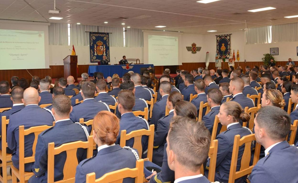 Inicio del curso en la Academia Básica del Aire. 