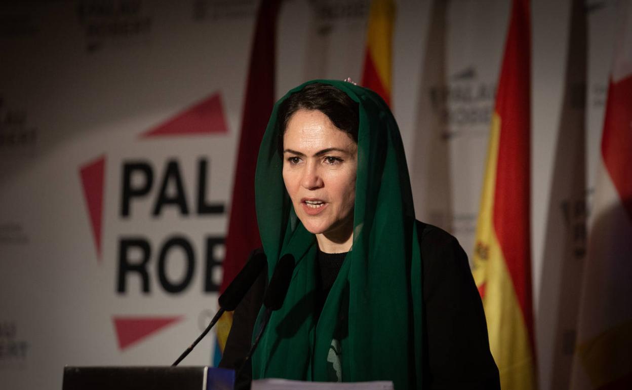 La exparlamentaria y activista afgana Fawzia Koofi, en una imagen de archivo. 