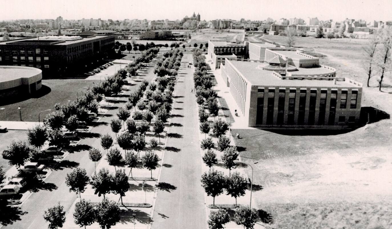 El Campus de Vegazana en los años 70