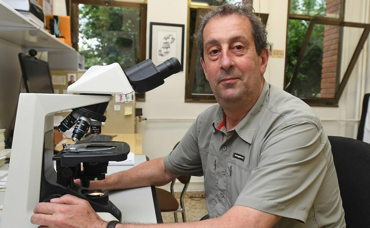 El investigador de la Universidad de León, Rafael Álvarez Nogal.