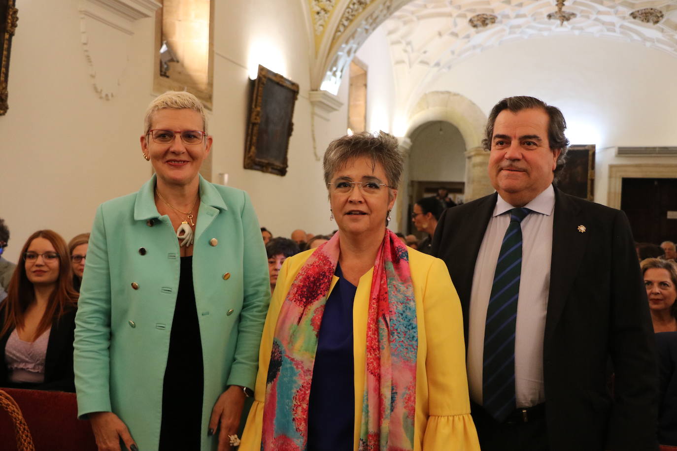 El acto de entrega del Premio Becker a Beatriz Escudero.