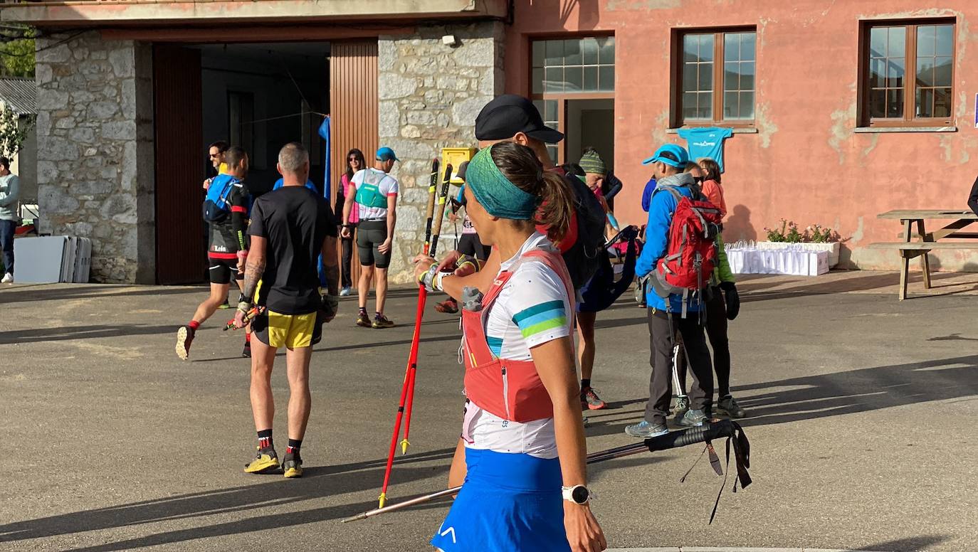 Alrededor de 200 corredores participan en el V Trail de Mampodre.