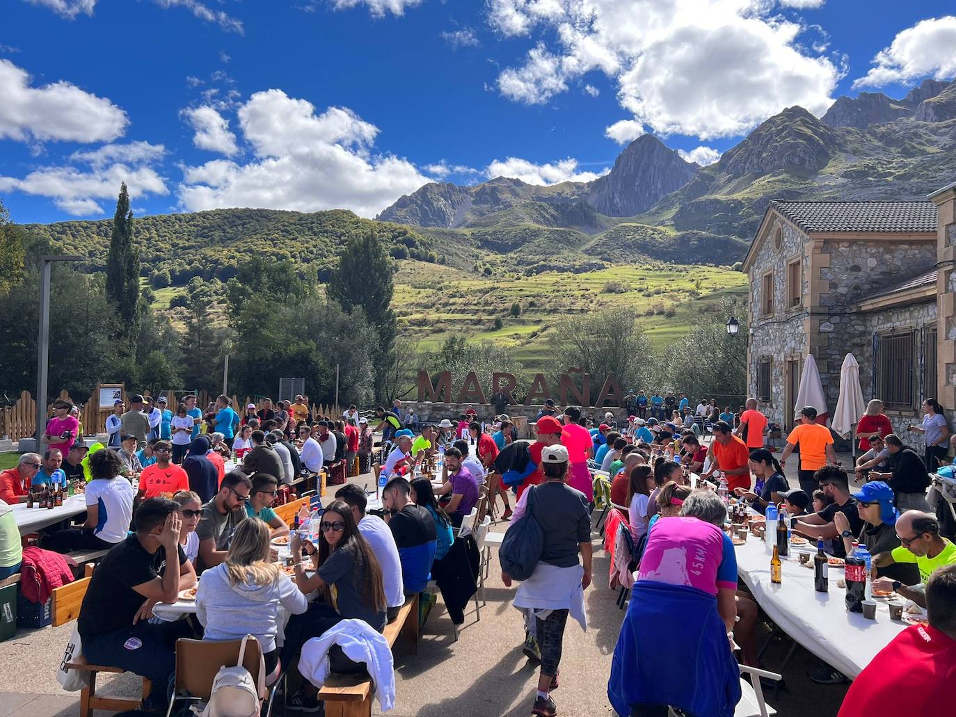 Alrededor de 200 corredores participan en el V Trail de Mampodre.