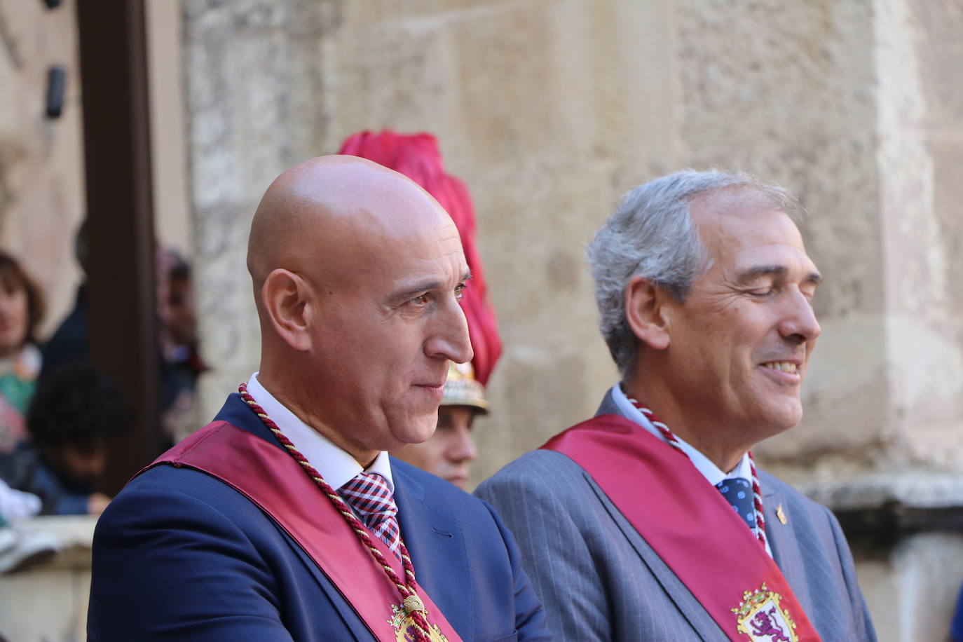 Acto de las Cantaderas durante las fiestas de San Froilán.