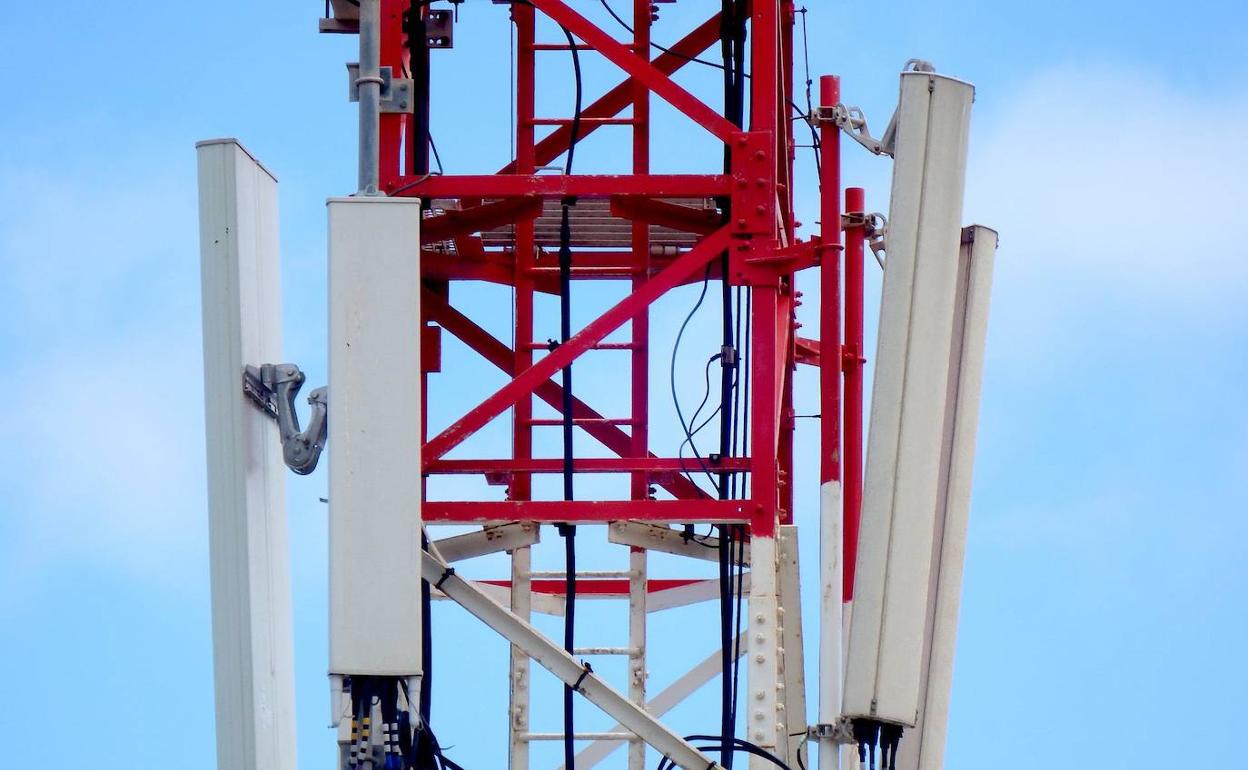 Antena telefónica. 