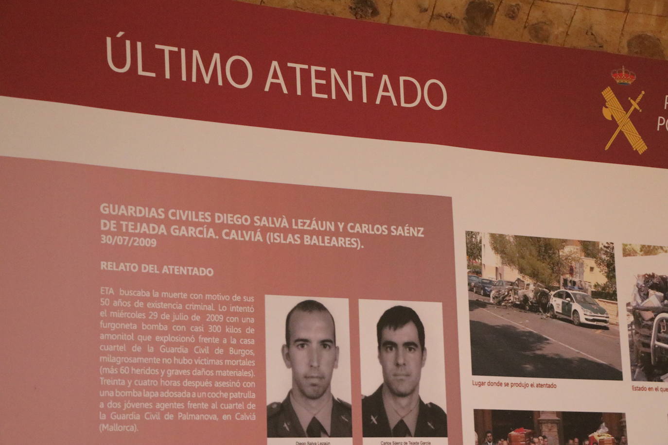 Fotos: Inauguración de la exposición de la Guardia Civil en León