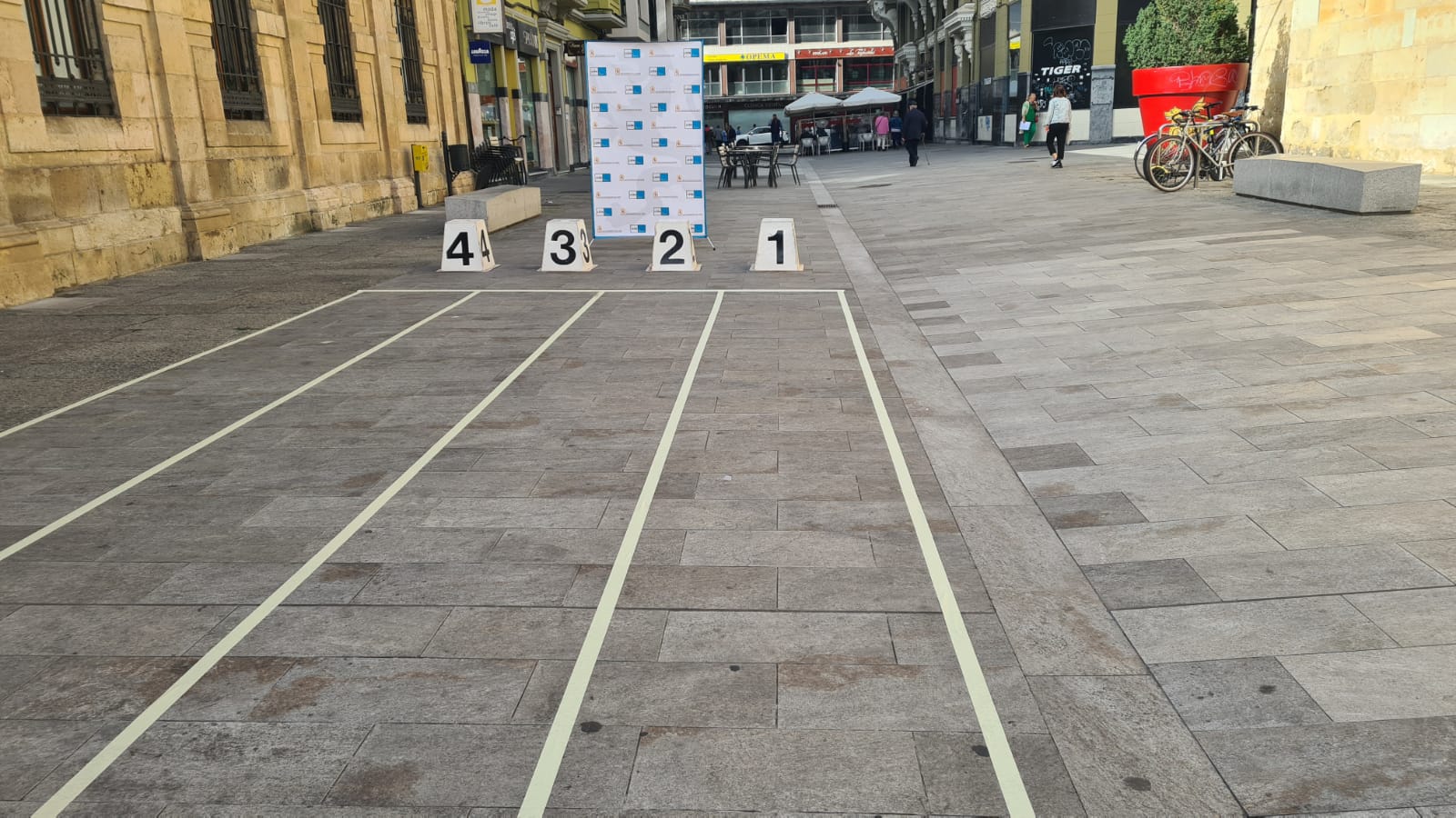 Fotos: Presentación de la actividad de deporte en la calle