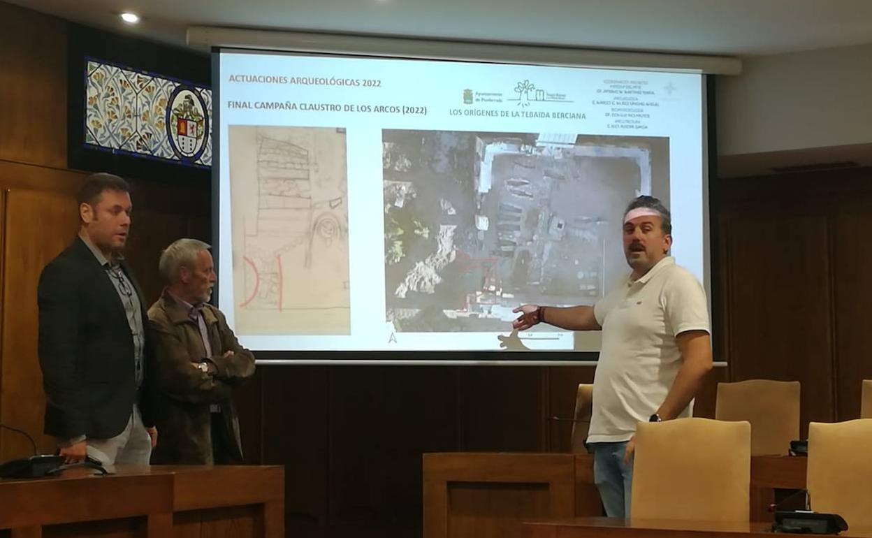 Presentación de los resultados de las últimas excavaciones arqueológicas realizadas en el Claustro de los Arcos del Monasterio de San Pedro de Montes.