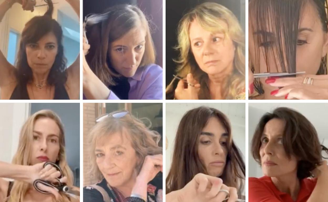 Maribel Verdú, Carla Simón, Emma Suárez, Penélope Cruz, Kira Miro, Carmen Maura, Paz Vega y Aitana Sánchez Gijón.