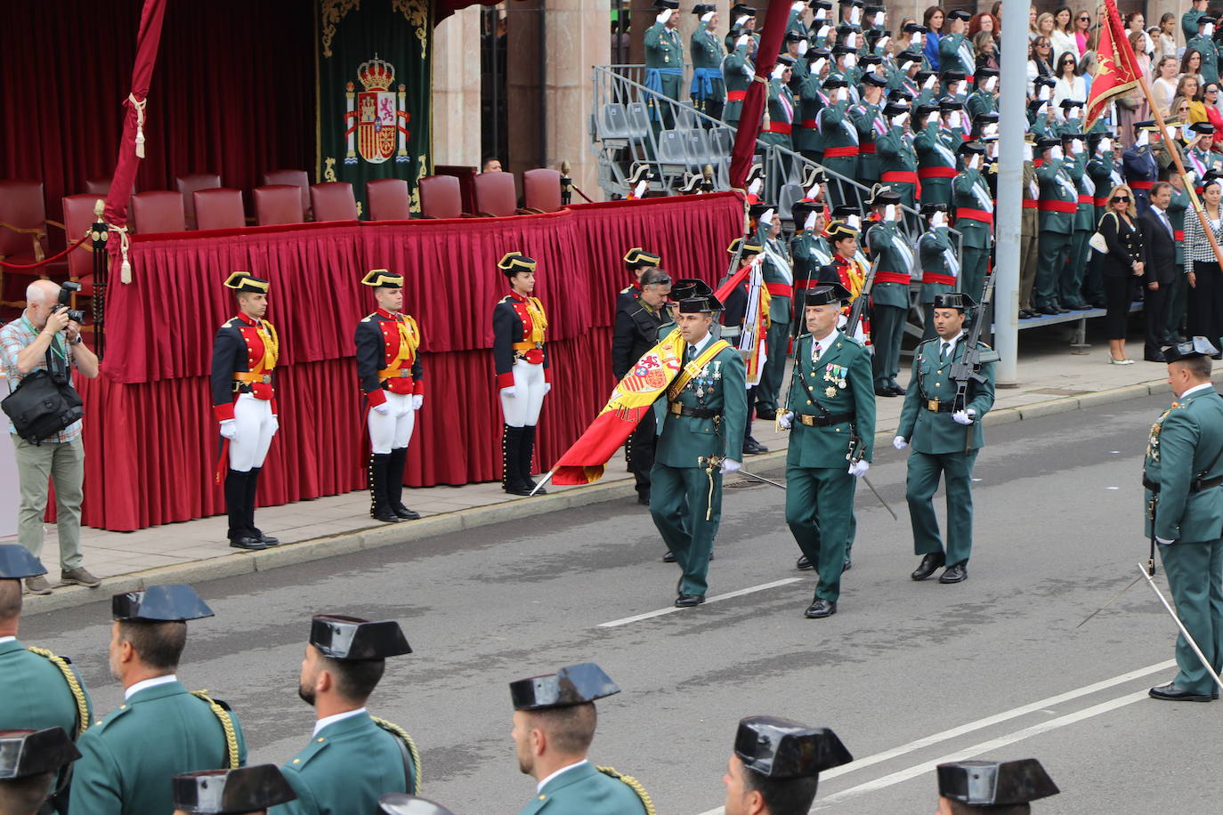 Acto central de la semana institucional de la Guardia Civil en León. 