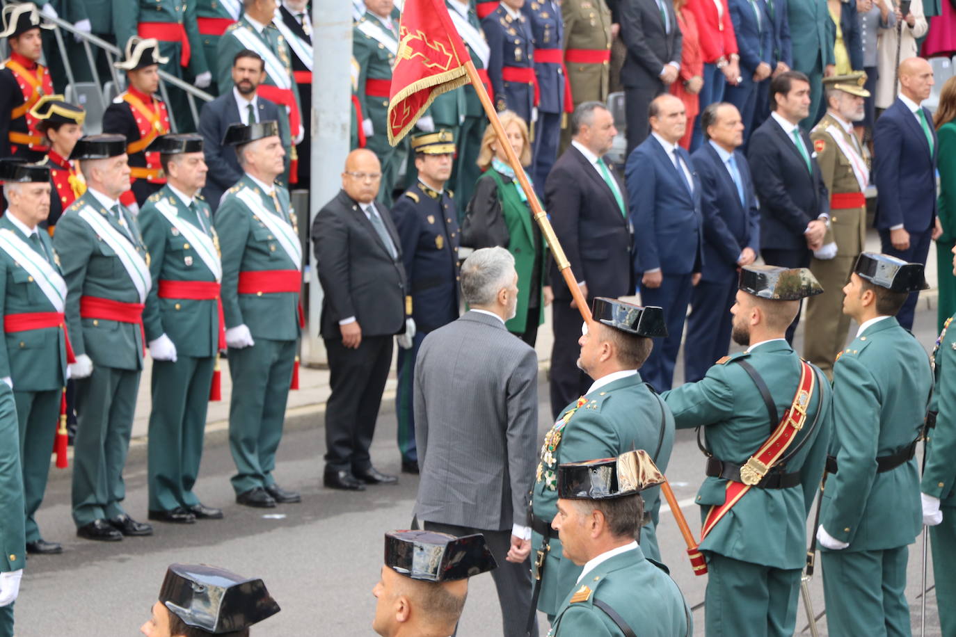 Acto central de la semana institucional de la Guardia Civil en León. 