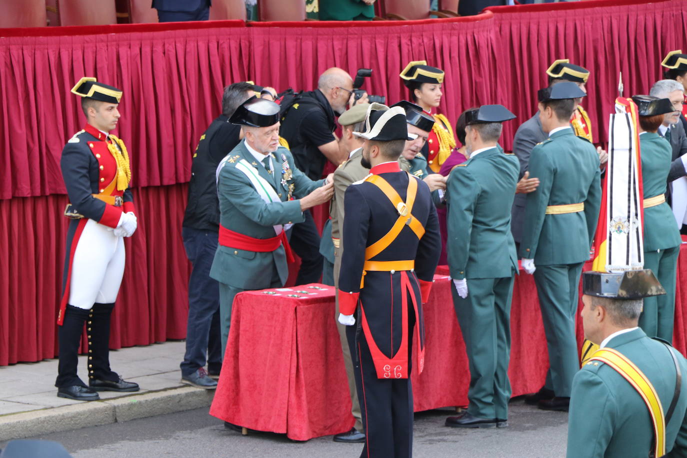 Acto central de la semana institucional de la Guardia Civil en León. 