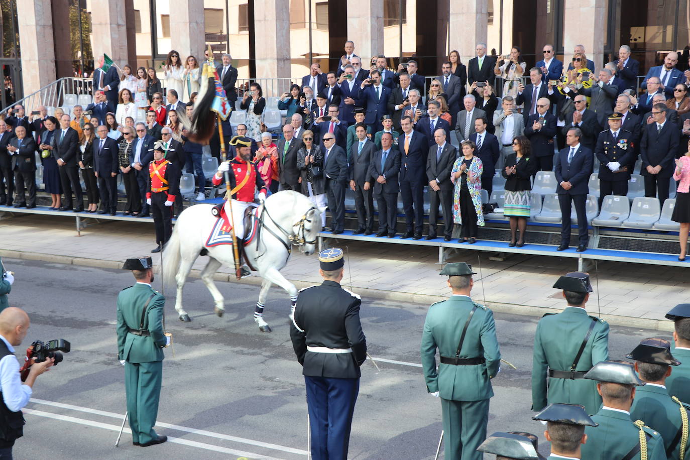 Acto central de la semana institucional de la Guardia Civil en León. 