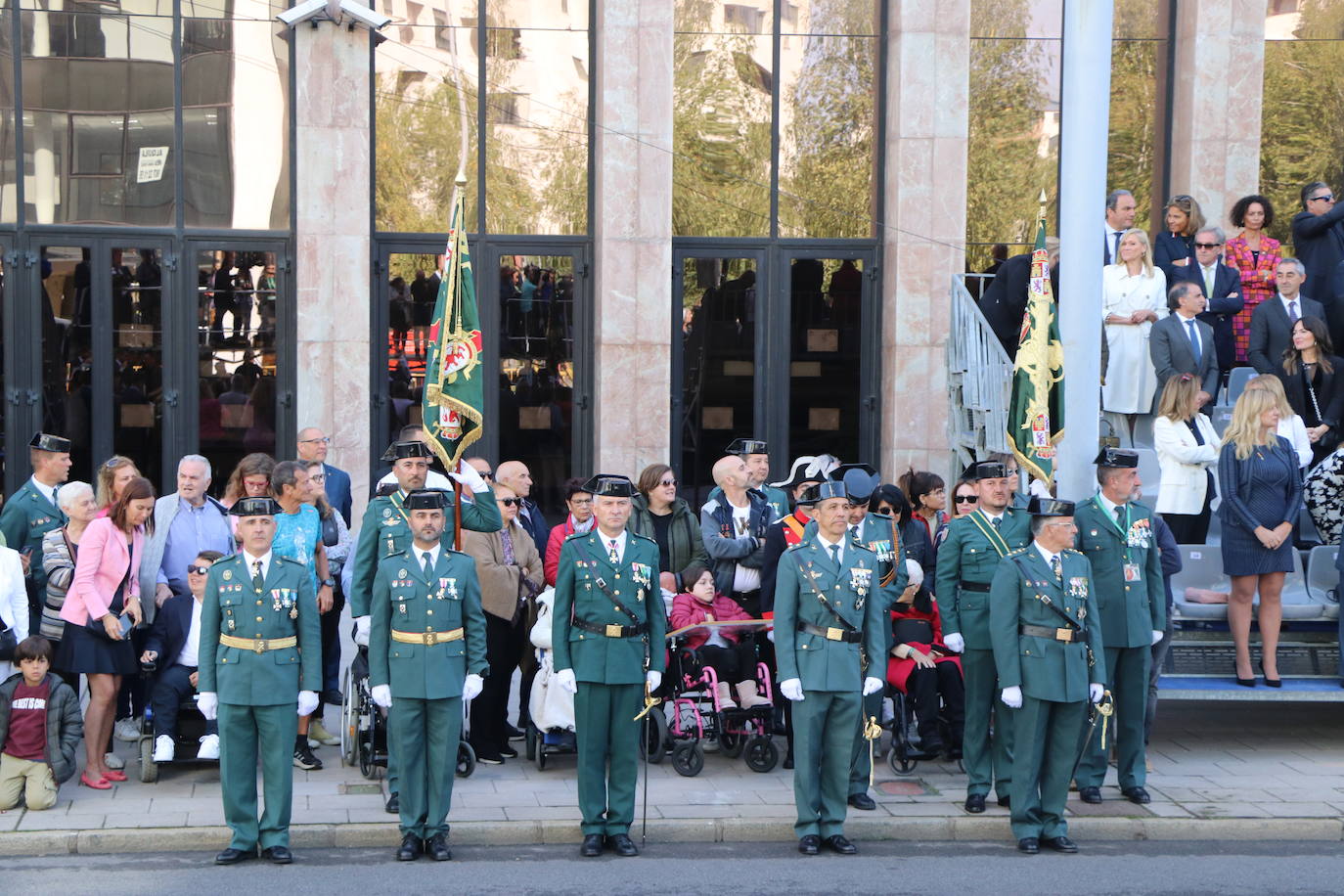 Acto central de la semana institucional de la Guardia Civil en León. 