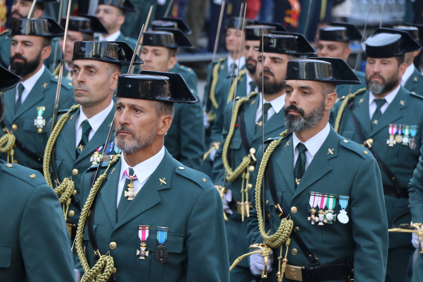 Acto central de la semana institucional de la Guardia Civil en León. 